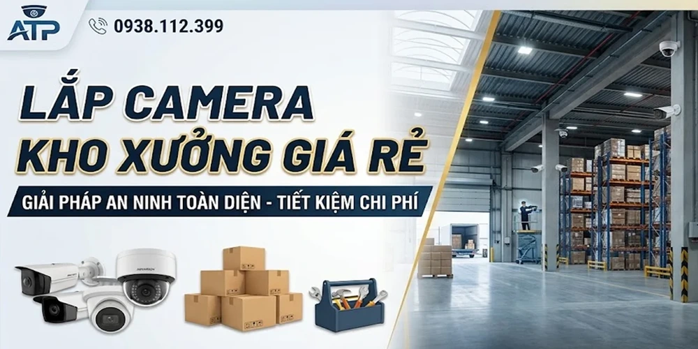 Lắp Camera Công Ty Nhà Xưởng