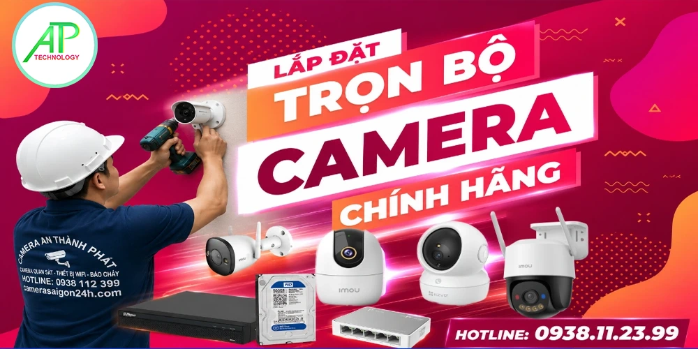 Lắp Đặt Camera Công Ty Trọn Bộ