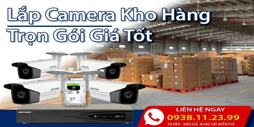 Lắp Đặt Camera Công Ty Kho Hàng