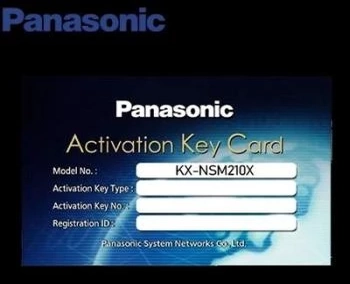 Lắp đặt camera tân phú Activation Key Mở Rộng Tổng Đài Panasonic KX-NSM210X                                                                                          