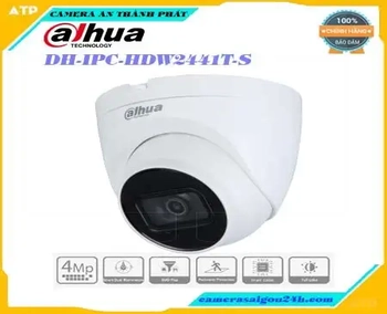 Lắp đặt camera tân phú DH-IPC-HDW2441T-S Camera iP DOME DAHUA