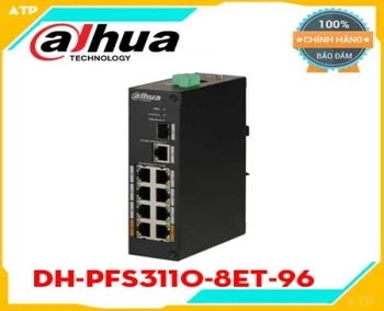 Lắp đặt camera tân phú DH-PFS3110-8ET-96 Switch POE 8 port