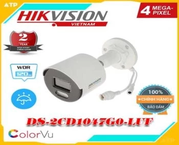 Lắp đặt camera tân phú Camera Ip Color Vu Hikvision DS-2CD1047G0-LUF                                                                                    