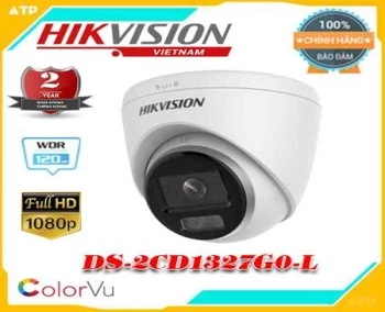 Lắp đặt camera tân phú Camera Ip Dome Colorvu 2Mp Hikvision DS-2CD1327G0-L