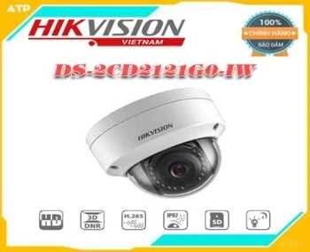 Lắp đặt camera tân phú Camera Ip 2Mp H265+ Hikvision DS-2CD2121G0-IW