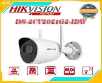 Lắp đặt camera tân phú Camera hikvision DS-2CV2021G2-IDW
