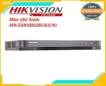 Lắp đặt camera tân phú Đầu ghi hinh 4 kênh HIKVISION DS-7204HGHI-K1(S)