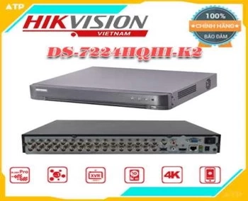 Lắp đặt camera tân phú Đầu Ghi Hình Hikvision DS-7224HQHI-K2