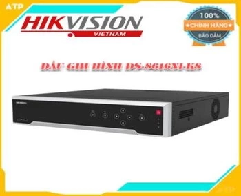Lắp đặt camera tân phú Đầu ghi hinh hikvision DS-8616NI-K8 Đầu Ghi Hình Nvr 16 Kênh