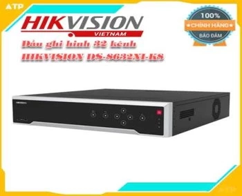 Lắp đặt camera tân phú Đàu ghi hinh 32 kênh HIKVISION DS-8632NI-K8 Đầu Ghi Hình Nvr 32 Kênh