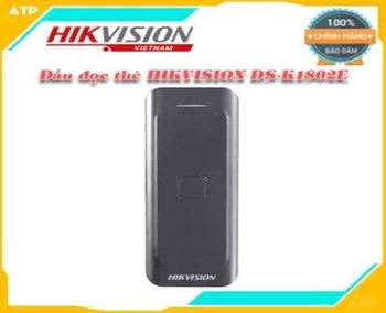 Lắp đặt camera tân phú Đầu đọc thẻ HIKVISION DS-K1802E