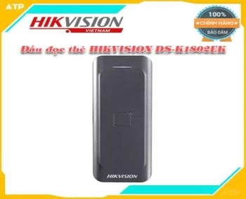 Lắp đặt camera tân phú Đầu đọc thẻ HIKVISION DS-K1802EK