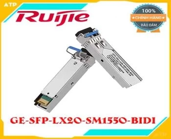 Lắp đặt camera tân phú GE-SFP-LX20-SM1550-BIDI Thiết bị Module quang Ruijie