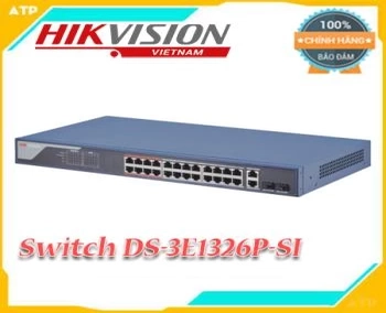 Switch PoE DS-3E1326P-SI HIKVISION