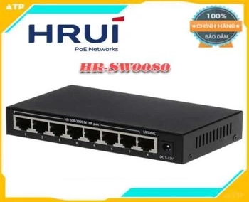 Lắp đặt camera tân phú Switch 8 cổng HRUi HR-SW0080