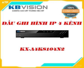 Lắp đặt camera tân phú Đầu Ghi Hình Ip 4K Kbvision KX-A4K8104N2                                                                                        