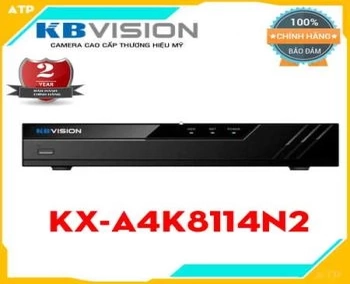 Lắp đặt camera tân phú KBVISION KX-A4K8114N2 Đầu ghi hình camera IP 4 kênh