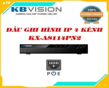 Lắp đặt camera tân phú Đâu Ghi Poe 4 Kênh Kbvision KX-A8114PN2
