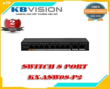Lắp đặt camera tân phú Switch 8 Port Poe Kbvision KX-ASW08-P2
