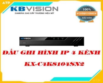 Lắp đặt camera tân phú Đầu Ghi 4 Kênh Kbvision KX-C4K8104SN2                                                                                       