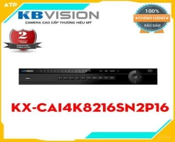 Lắp đặt camera tân phú Đầu ghi hình IP PoE 16 kênh KBVISION KX-CAi4K8216SN2P16