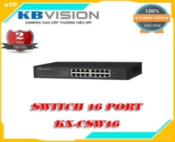 Lắp đặt camera tân phú Switch 16 Port Kbvision KX-CSW16                                                                                            