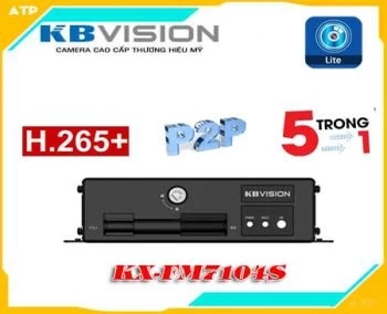 Lắp đặt camera tân phú Đầu Ghi Cho Ô Tô 4 Kênh Kbvision KX-FM7104S