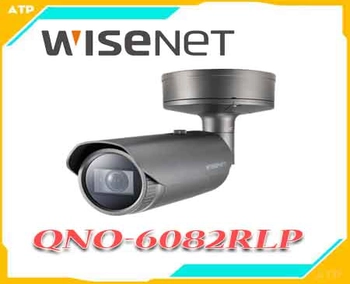Lắp đặt camera tân phú QNO-6082R Camera Wisenet IP Thân Trụ 2MP