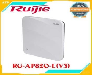 Access point wifi trong nhà RUIJIE RG-AP820-L(V3),AX3000 Wi-Fi 6 Indoor Access Point RUIJIE RG-AP820-L(V3),RG-AP820-L(V3) Ruijie AX3000 Wi-Fi 6 Indoor AP,Ruijie RG-AP820-L(V3),THIẾT BỊ PHÁT SÓNG WIFI RUIJIE RG-AP820-L(V3)