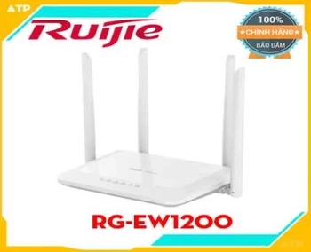 Lắp đặt camera tân phú RG-EW1200 Router Wifi cho gia đình RUIJIE