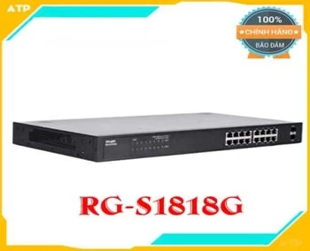 Nơi bán Switch Ruijie RG-S1818G,Thiết bị chuyển mạch Switch 16 port ruijie RG-S1818G,Bán Switch 16 cổng RUIJIE RG-S1818G giá rẻ,Dòng Switch không quản lý RG-S1818G,Thiết bị mạng HUB Switch Ruijie RG-S1818G