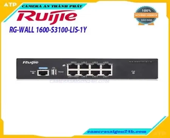 RUIJIE RG-WALL 1600-S3100-LIS-1Y, thiết bị RUIJIE RG-WALL 1600-S3100-LIS-1Y, tường lửa RUIJIE RG-WALL 1600-S3100-LIS-1Y, RG-WALL 1600-S3100-LIS-1Y