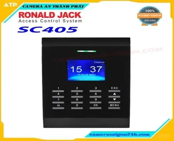 MÁY CHẤM CÔNG THẺ CẢM ỨNG RONALD JACK SC405, MÁY CHẤM CÔNG THẺ CẢM ỨNG RONALD JACK SC405, RONALD JACK SC405,  SC405
