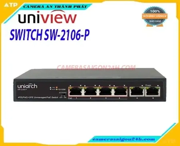 SW-2106-P SWITCH POE UNIVIEW, SW-2106-P SWITCH POE UNIVIEW, SW-2106-P SWITCH POE UNIVIEW