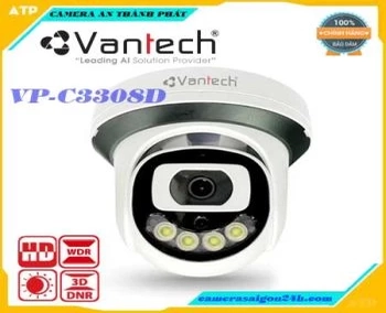 Lắp đặt camera tân phú Vantech VP-C3308D                                                                                           