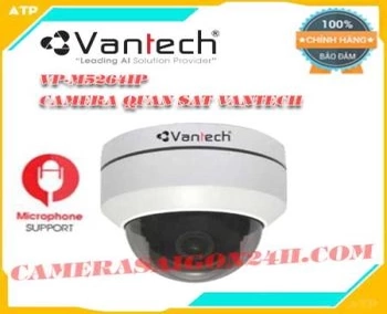 Lắp đặt camera tân phú Camera Ip Dome Hồng Ngoại 5.0 Megapixel Vantech VP-M5264IP