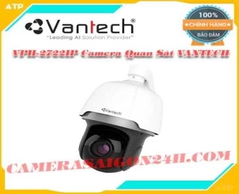 Lắp đặt camera tân phú Camera Ip Speed Dome Hồng Ngoại Zoom 22X 2.0 Megapixel Vantech VPH-2722IP                                                                                          