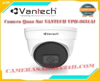 Lắp đặt camera tân phú Camera Hồng Ngoại Ai Ip Vantech VPH-3651AI                                                                                          