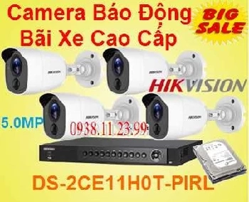 Lắp camera wifi giá rẻ Lắp Camera Báo Động Bãi Xe Cao Cấp , Camera Báo Động Bãi Xe Cao Cấp , Camera Báo Động , camera bãi xe , DS-2CE11H0T-PIRL ,DS-2CE11H0T
