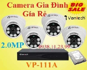 Lắp camera Gia Đình giá rẻ , camera gia đình , camera giá rẻ , camera VP-111A , VP-111A 