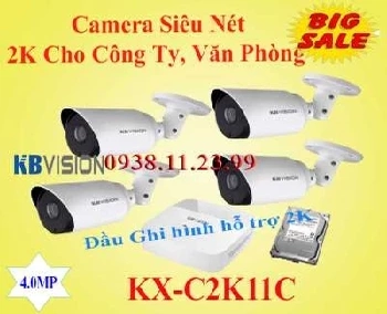 Lắp đặt camera tân phú Camera Siêu Nét Hd 2K Cho Công Ty Văn Phòng
