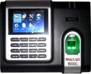 Lắp đặt camera tân phú Máy Chấm Công Vân Tay Và Thẻ Cảm Ứng Ronald Jack 8000C