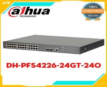 Lắp đặt camera tân phú DH-PFS4226-24GT-240 Switch PoE 24 port