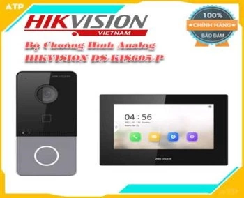 Lắp đặt camera tân phú Bộ Chuông Cửa HIKVISION DS-KIS605-P