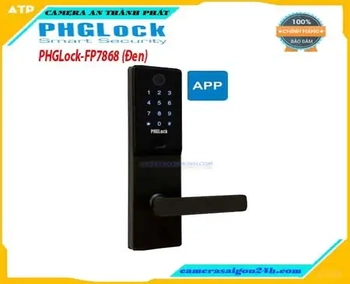 Lắp đặt camera tân phú PHGLock-FP7868(Đen) APP